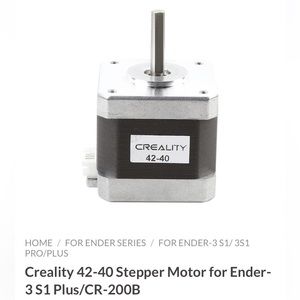 Creality 42-40 Stepper Motor for Ender-3 S1 Plus/CR-200B 3D Printer